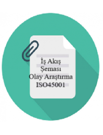 İş Akış Şeması Olay Araştırma ISO45001