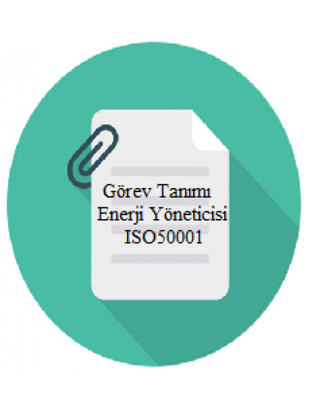 Görev Tanımı Enerji Yöneticisi ISO50001